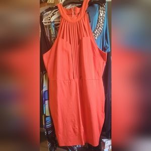 Fashion to Figure body con dress size 3X Orange